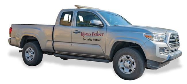 Kings Point Security Patrol Vehicle